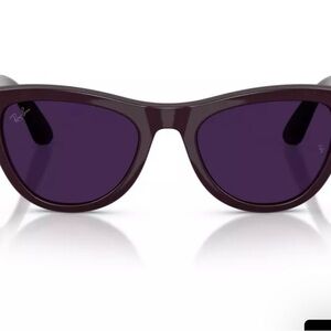 NIB Ray-Ban Shiny Mystic Violet Glasses